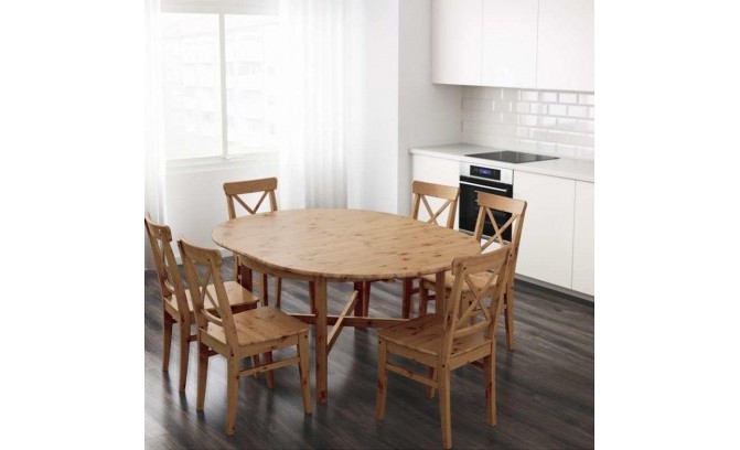 Стул Ингольт массив сосны (браун)